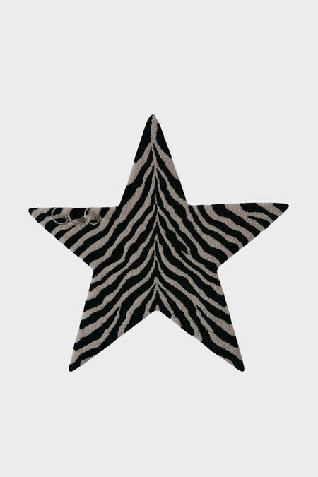 Килим ZEBRA чорно-білий