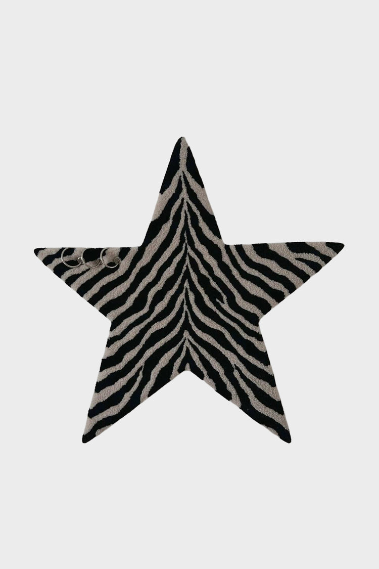 Килим ZEBRA чорно-білий