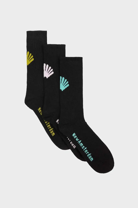 Набір шкарпеток LOGO SOCKS 3-PACK чорний, купити онлайн в магазині.