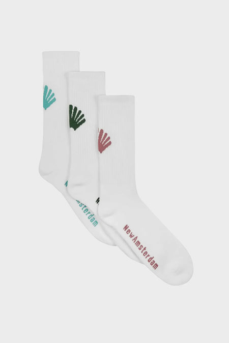 Набір шкарпеток LOGO SOCKS 3-PACK білий, купити онлайн в магазині.