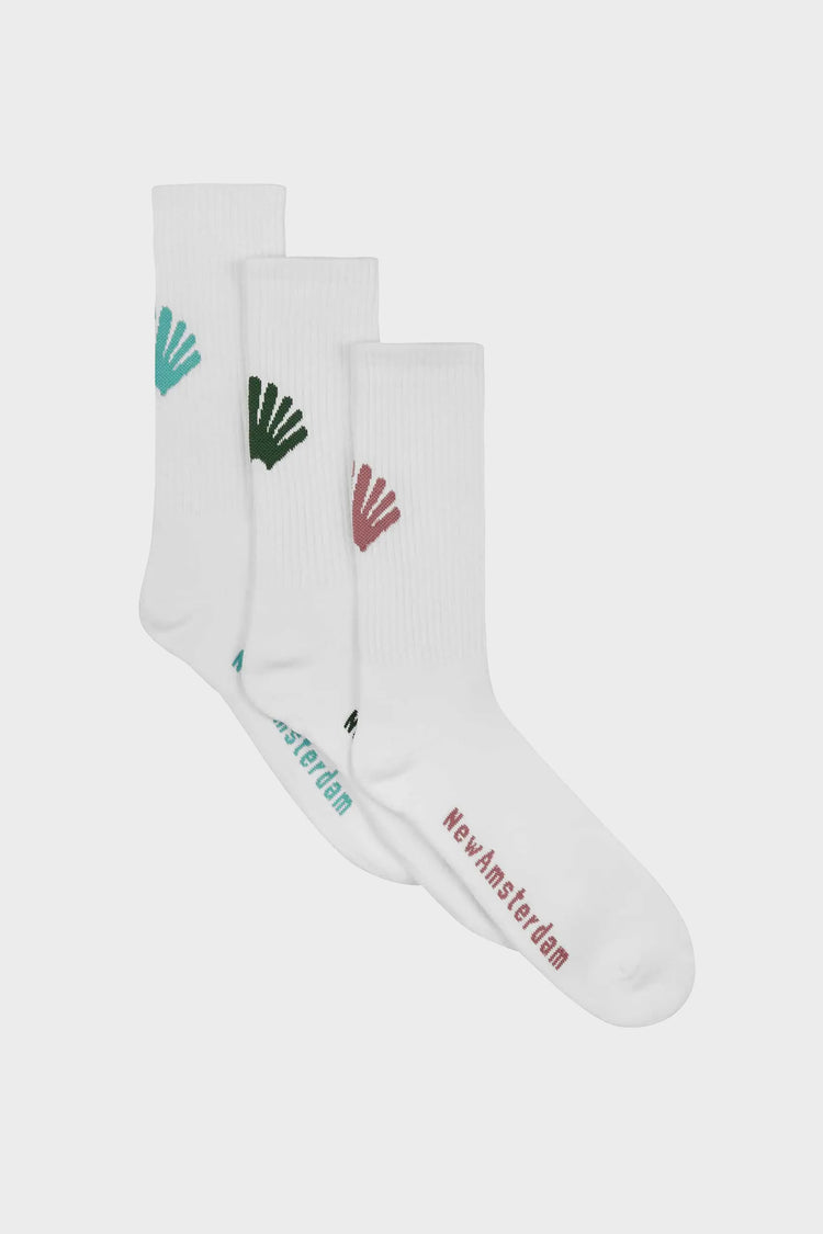 Набір шкарпеток LOGO SOCKS 3-PACK білий