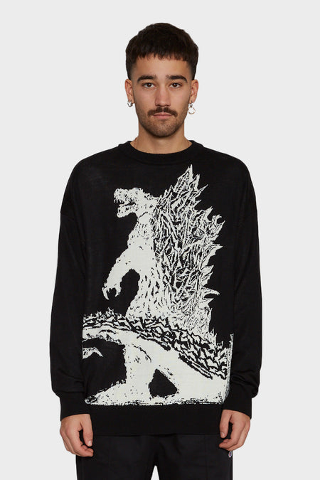 Светр GOJIRA чорний, купити онлайн в магазині.