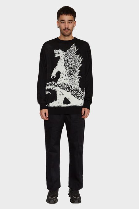 Светр GOJIRA чорний, купити онлайн в магазині.