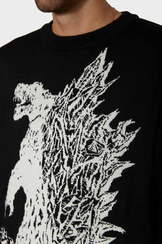 Светр GOJIRA чорний, купити онлайн в магазині.