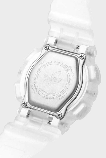 Часы унисекс BABY-G BA-110SC-7AER белые