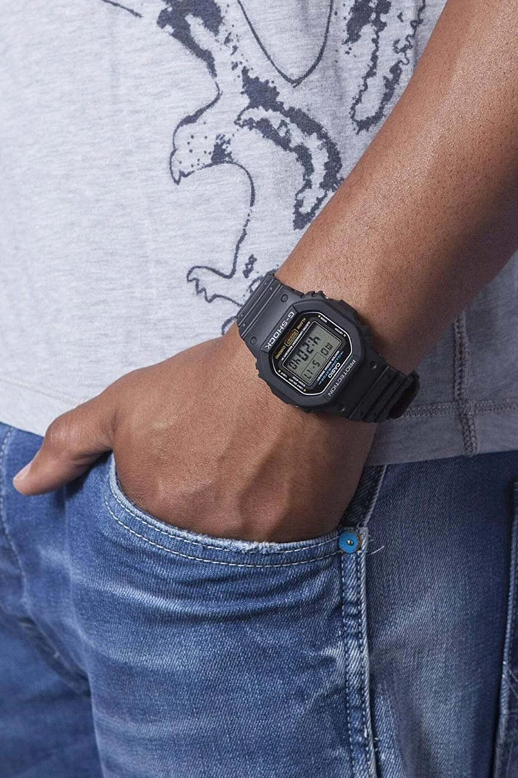 Часы мужские G-SHOCK DW-5600E-1VER черный