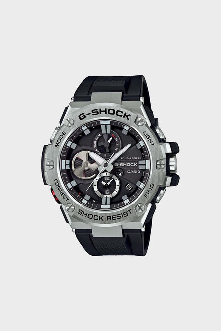 Часы мужские G-SHOCK PREMIUM GST-B100-1AER серебристые
