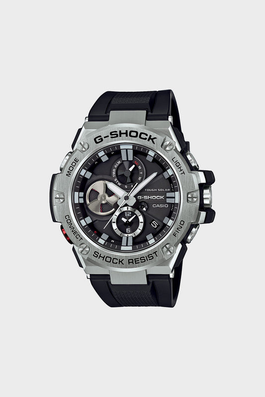 Годинник чоловічий G-SHOCK PREMIUM GST-B100-1AER сріблястий