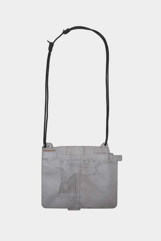 Сумка UZІ сіра, купити онлайн в магазині.