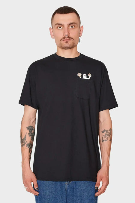 men#@Футболка Lets Get This Bread Pocket Tee (Black)