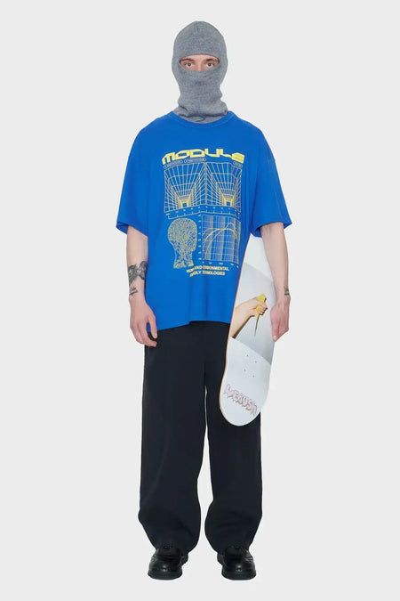 Футболка SETUP OVERSIZE синий