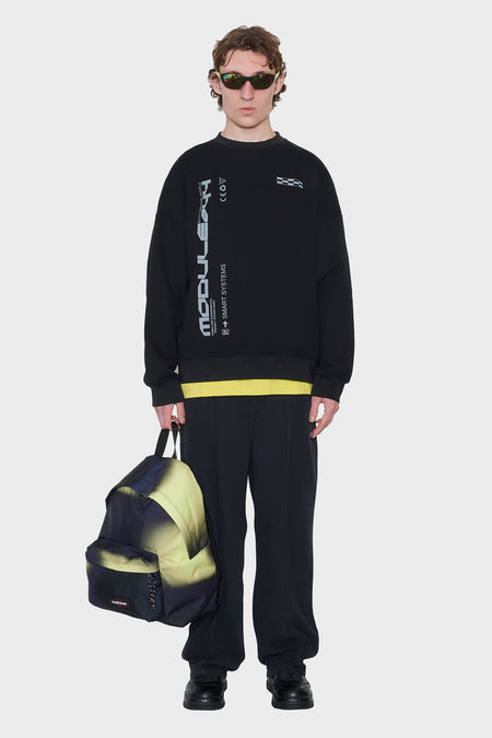 Світшот 3D-M0D44 CREW чорний