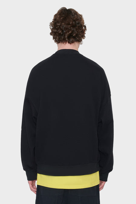 Світшот 3D-M0D44 CREW чорний