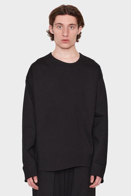 Лонгслив NON IRON ASYMMETRIC черный