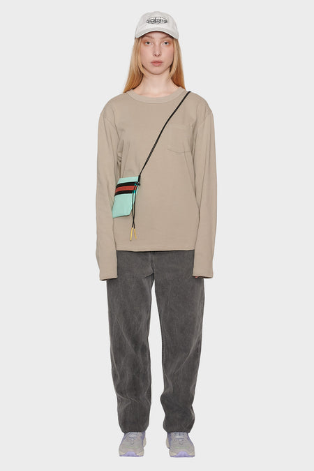 women#@Лонгслів HEAVYWEIGHT JERSEY бежевий