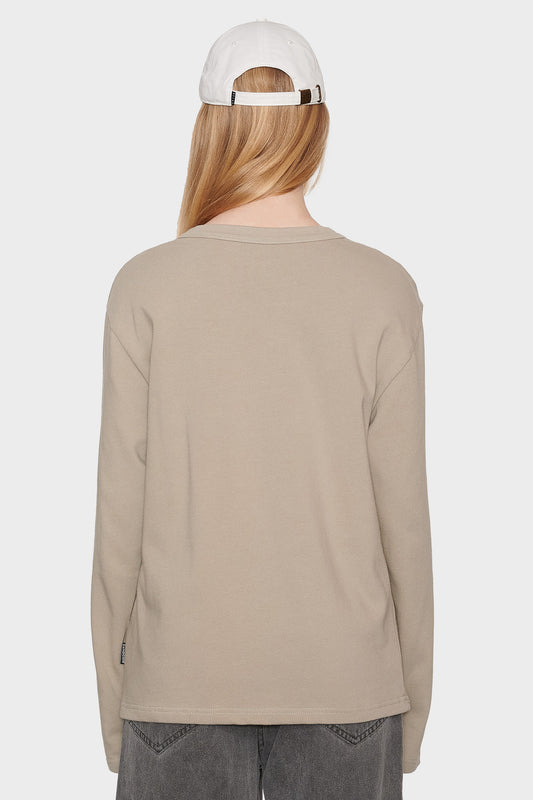 women#@Лонгслів HEAVYWEIGHT JERSEY бежевий