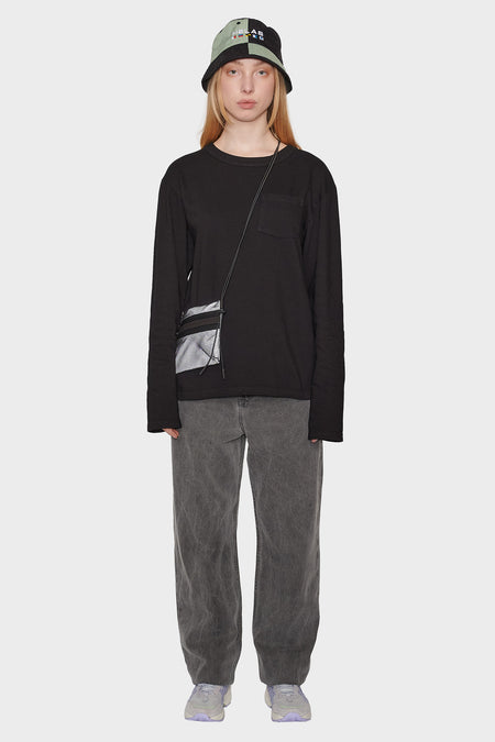 women#@Лонгслів HEAVYWEIGHT JERSEY чорний