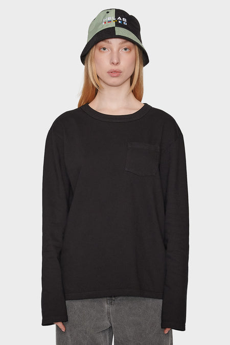 women#@Лонгслів HEAVYWEIGHT JERSEY чорний