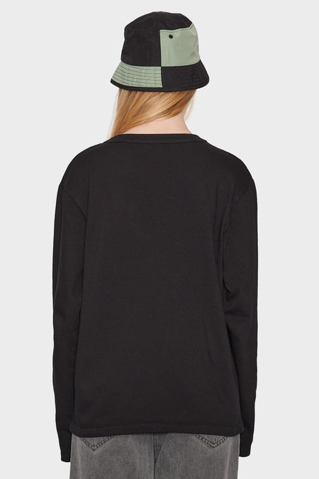 women#@Лонгслів HEAVYWEIGHT JERSEY чорний