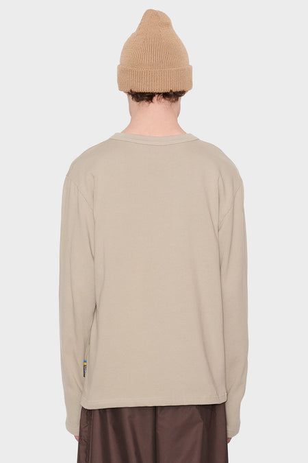 men#@Лонгслів HEAVYWEIGHT JERSEY бежевий