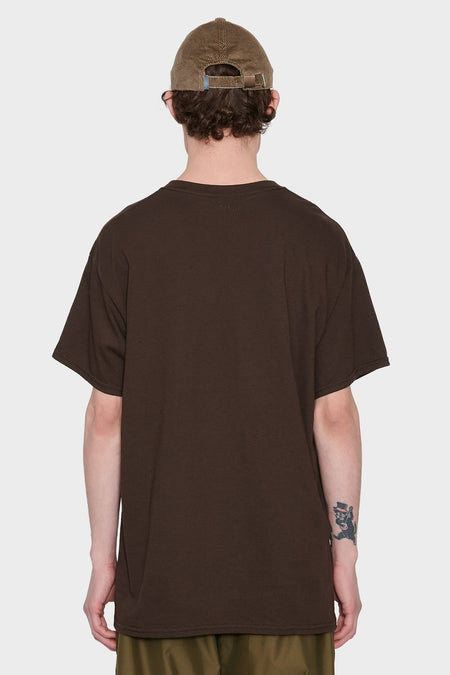 Футболка КРАСОТА ДЕВОЧНАЯ СИЛА коричневая.