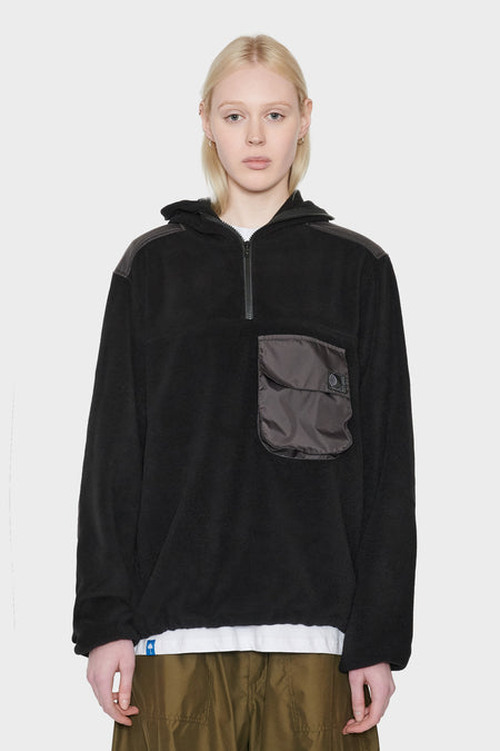 women#@Худі BLACK FLISS чорний