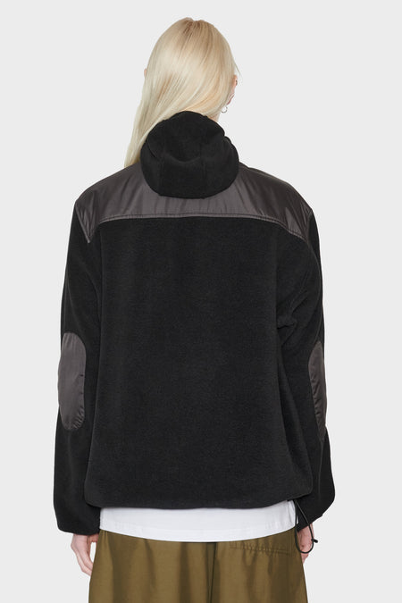 women#@Худі BLACK FLISS чорний