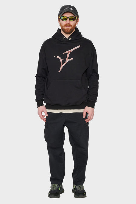 men#@Худі MANEKEN чорний