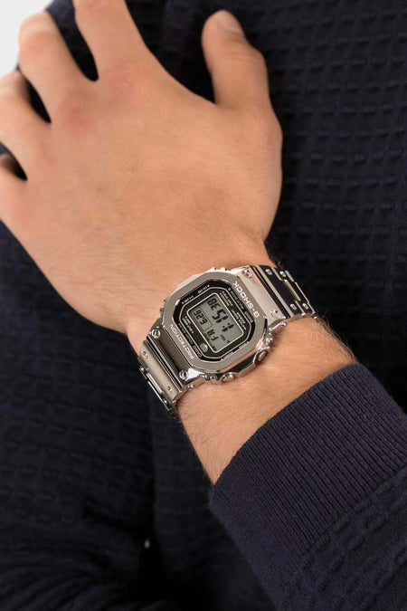 Часы мужские G-SHOCK PREMIUM GMW-B5000D-1ER серебристые