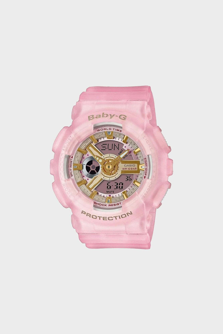 Часы унисекс BABY-G BA-110SC-4AER розовый